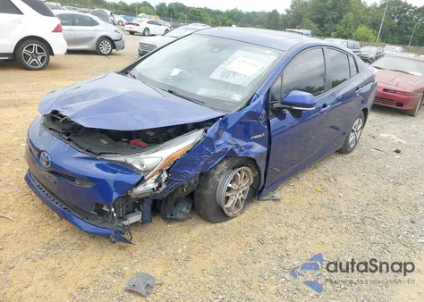 2017 Toyota Prius Four from USA, damaged, VIN JTDKARFU6H3046513